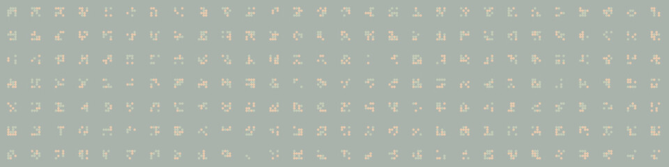 Abstract Color Halftone Dots generative art background illustration