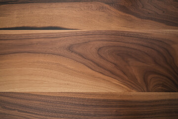 Texture of black walnut wood with some sapwood
