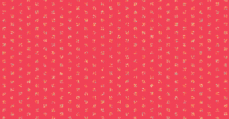 Abstract Color Halftone Dots generative art background illustration