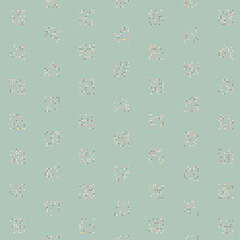 Abstract Color Halftone Dots generative art background illustration