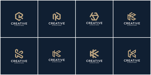 Initial set of K logo design inspiration © doane