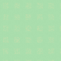 Abstract Color Halftone Dots generative art background illustration