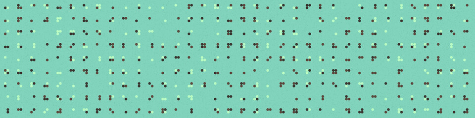 Abstract Color Halftone Dots generative art background illustration