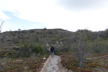 Fototapeta premium hiking in the mountains