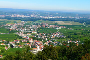 Blick auf Furth bei Göttweig