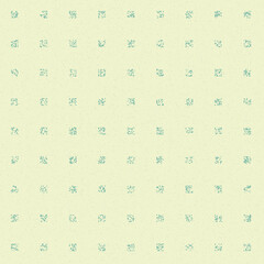 Abstract Color Halftone Dots generative art background illustration