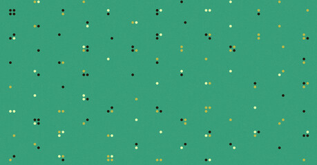 Abstract Color Halftone Dots generative art background illustration