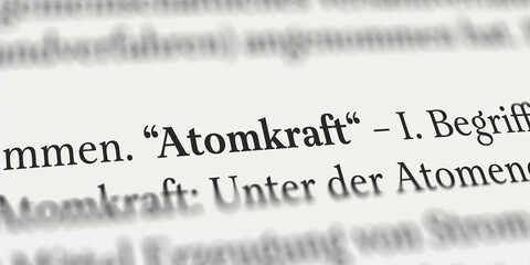 Atomkraft im Buch, Energiewende und Kernenergie © Nico