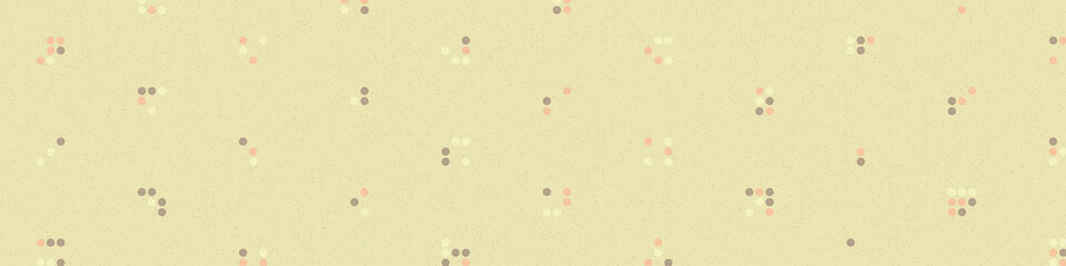 Abstract Color Halftone Dots generative art background illustration