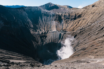 The volcanic hole