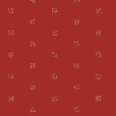 Abstract Color Halftone Dots generative art background illustration