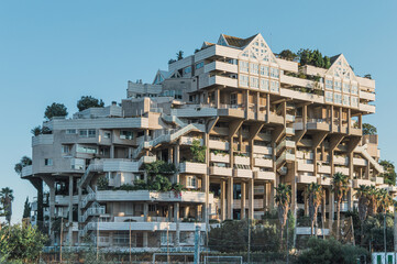 Edificio ciudad verde en la ciudad de Valencia, llamado Espai Verd