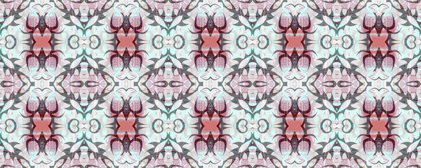 Lace seamless ornament in ethnic style. Seamless lace background