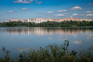 Naklejka premium reflection in the water