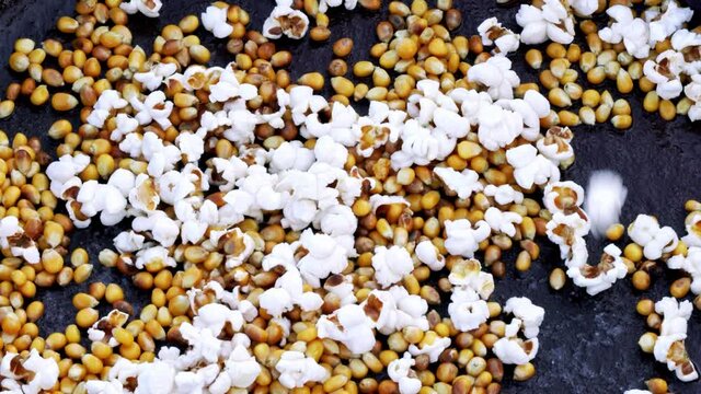 Cooking Salty Popcorn