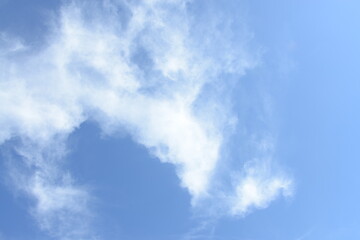 Obraz premium 青空と雲