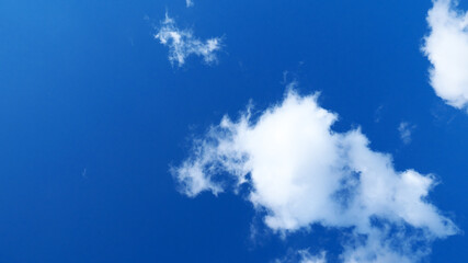 Obraz premium 青空と雲