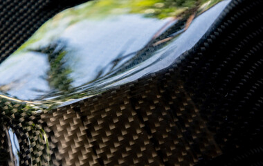 Carbon fiber composite product for motor sport and automotive racing