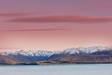 Obraz premium New Zealand lakes