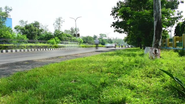 Road Side Hyper lapse  after unlock 4 in india 