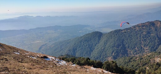 view from the top of mountain