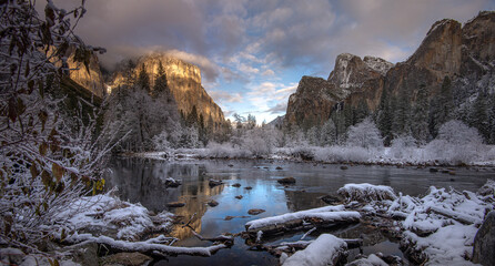 Valley View in the morning, Yosemite National Park