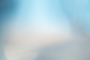 abstract blue blurred background with flare light 