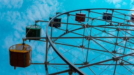ferris wheel in the sky