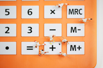 account on the caculation