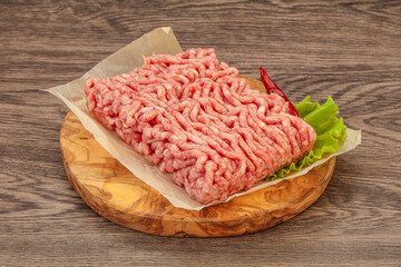 Minced meat - pork and beef