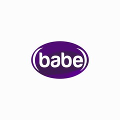 Babe Logo Vector Simple Creative
