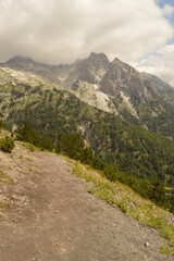The dramatic mountain landscapes of the Valbona Valley in Albania