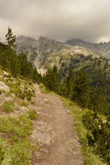 Naklejka na ściany i meble The dramatic mountain landscapes of the Valbona Valley in Albania