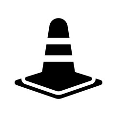 Traffic cone icon