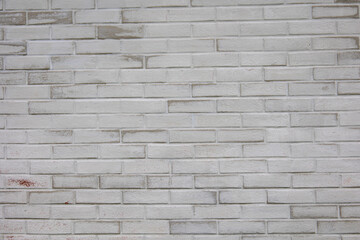 white brick wall