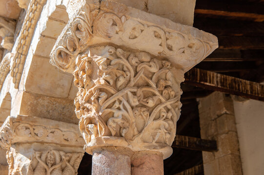 Church of Durat&oacute;n de Nuestra Se&ntilde;ora de la Asunci&oacute;n in the province of Segovia, 12th century (Spain)
