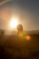 Young girl in the sun © Lauren