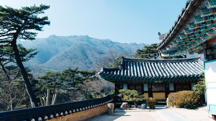 Korean buddhist temple