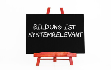 Bildung ist systemrelevant
