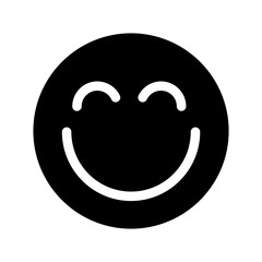 Smile emoticon icon