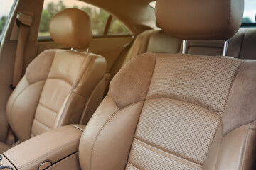 Modern car sport leather seat high performance material