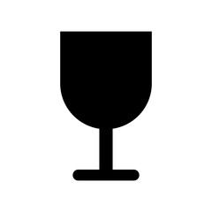 Glass cup icon