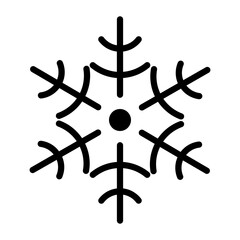 Fototapeta na wymiar Snowflake icon