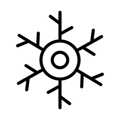 Obraz premium Snowflake icon