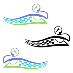 Vehicle Graphics, Stripe : Vinyl Ready Design