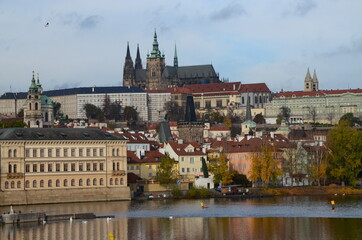 city castle and charles bridge