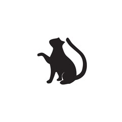 black cat silhouette