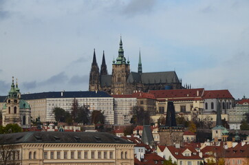 charles bridge and city castle