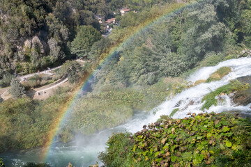 Waterfall marmore