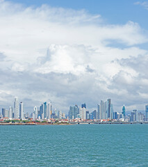 Panama city skyline